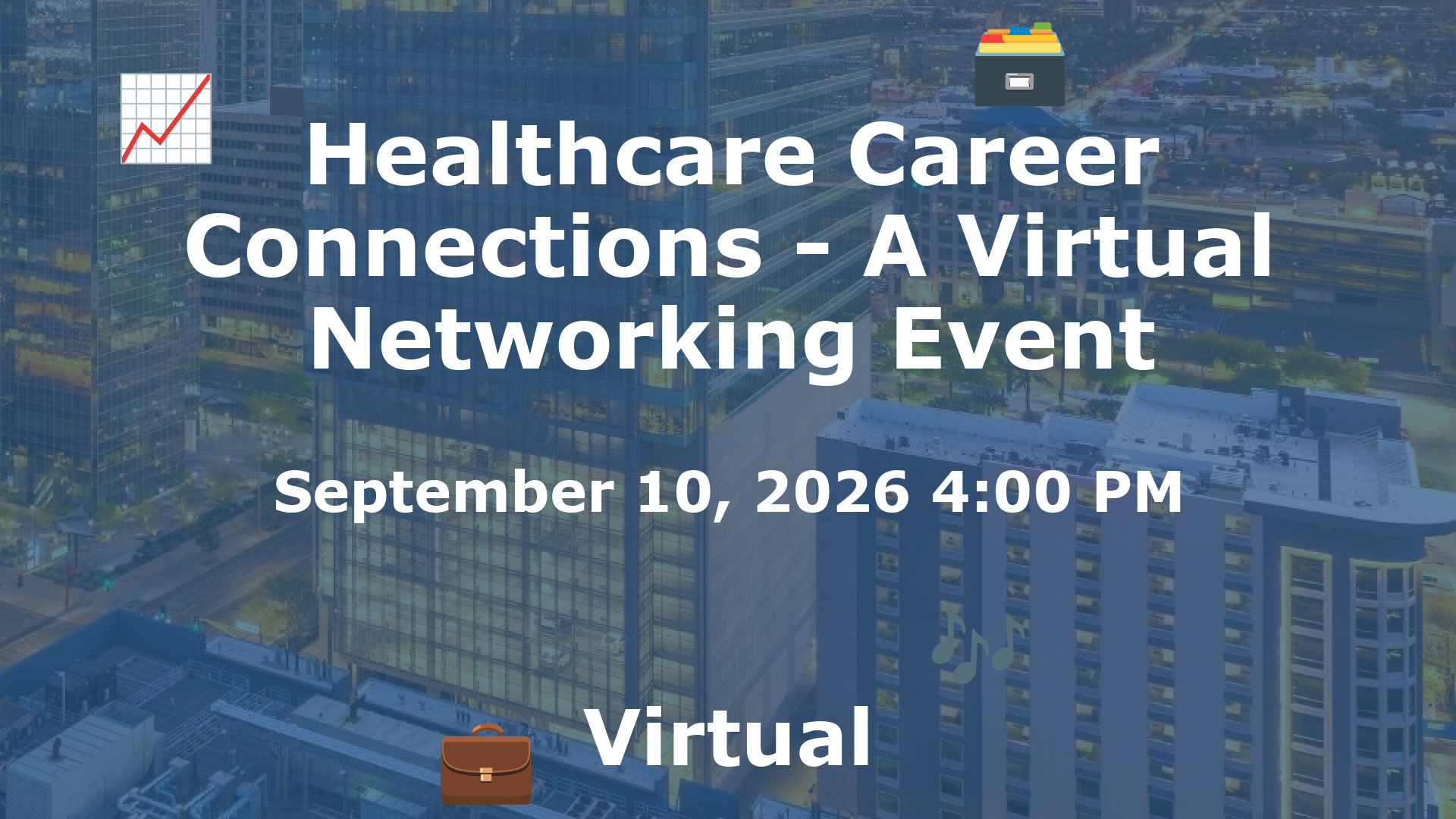 Healthcare Career Connections - A Virtual Networking Event event image